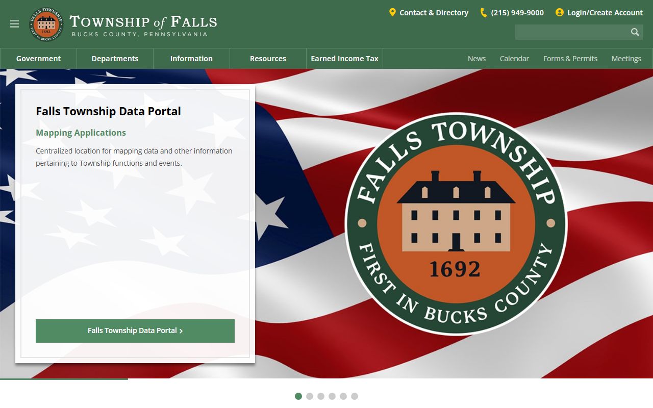Falls Township website for Levittown White Pages
